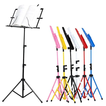 

Music Note Stand Sheet Music Holder + Carry Bag Lightweight Adjustable Foldable Stable Music Stand #2