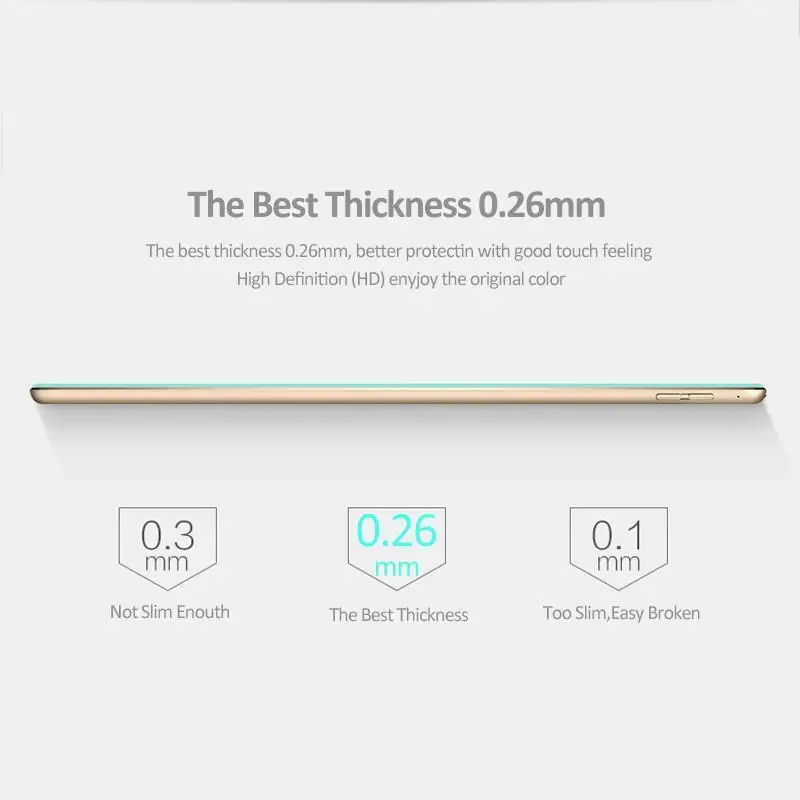 9H протектор экрана для iPad Pro 12,9 закаленное стекло планшета защитная пленка экрана против царапин для iPad Pro 12,9 дюйма