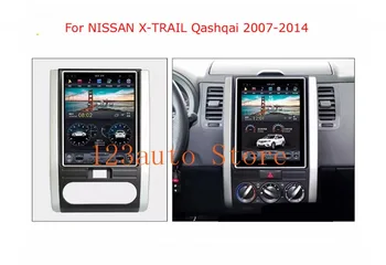 

10.4'' Vertical Tesla Style Android 9.0 auto Car DVD GPS Navigation Player for NISSAN X-TRAIL Qashqai 2007-2014 radio PX6 HDMI