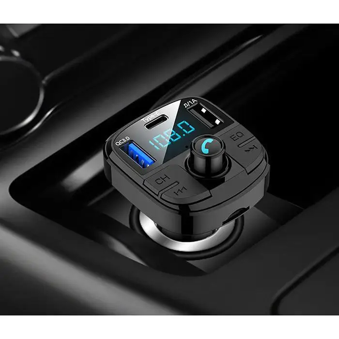 Автомобильное зарядное устройство с двумя usb-портами, новая сигарета, 32 ГБ, 10 стр/мин, зажигалка, Bluetooth, MP3 передатчик, 41 г, MP3, WMA, WAV, FLAC