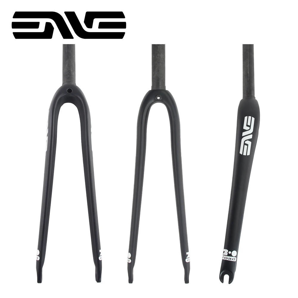 Straight Forks Super Strong Black Matte 700C Road Bike Full Carbon