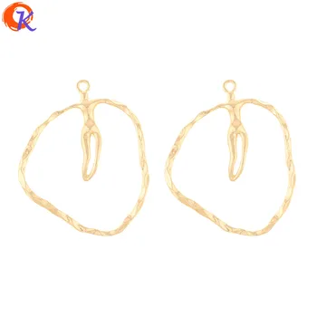 

Cordial Design 50Pcs 35*43MM Jewelry Accessories/Earrings Connectors/Loop Shape/Charms/Hand Made/Earring Findings/DIY Making