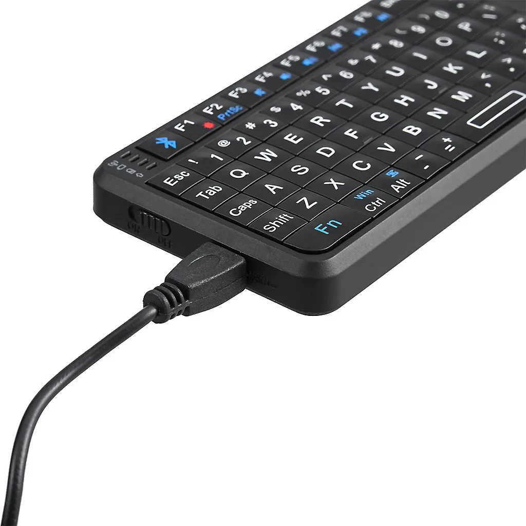 Беспроводная компактная клавиатура VOBERRY Blueteeth с оптической клавиатурой HTPC PS3PS4