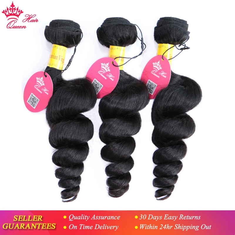 

Peruvian Virgin Hair Loose Wave Bundles Thick Human Hair Weave Extension Natural Color Unprocessed Raw Hair Weaving Queen Hair