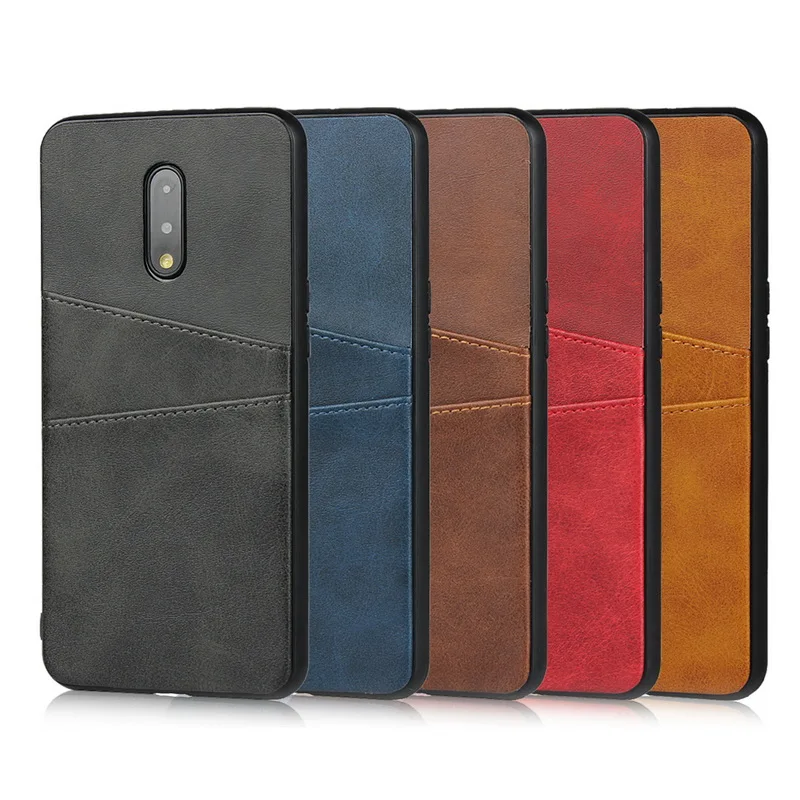 

Luxury Card Holder Cover Case For OnePlus 7 Pro 6 6T Leather Card Slots Pockets Case For One Plus 7 7pro 6 T 1+7 Capa Cover