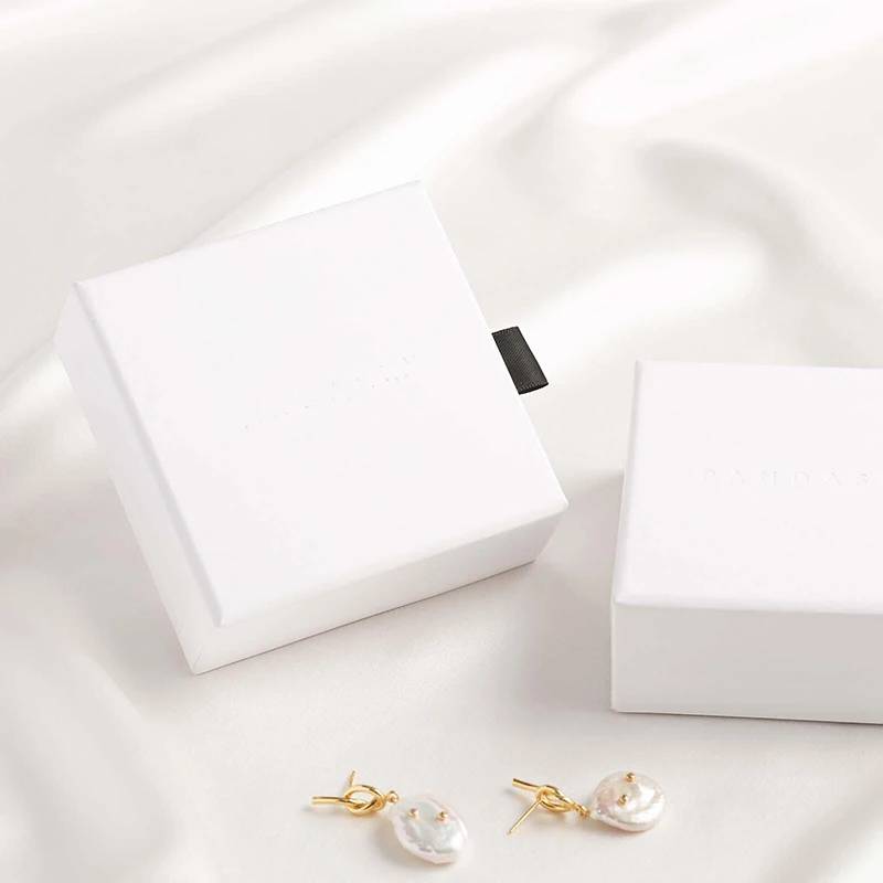 500pcs Custom Luxury Jewelry Packaging Boxes, Sliding Drawer Style Cardboard Gift Box w... - SKU JPB00958 - UGI Packaging