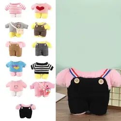 Ropa y accesorios de juguete de felpa de pato amarillo Mimi, muñecos de felpa suaves de 30 Cm, juguetes para niños, regalos de cumpleaños para