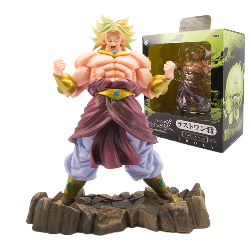 

Anime Dragon Ball Enjoy The Legendary Super Saiyan Broly Primary Color Hand-Made Huge Prize Figure Model Ornaments Toys Figure