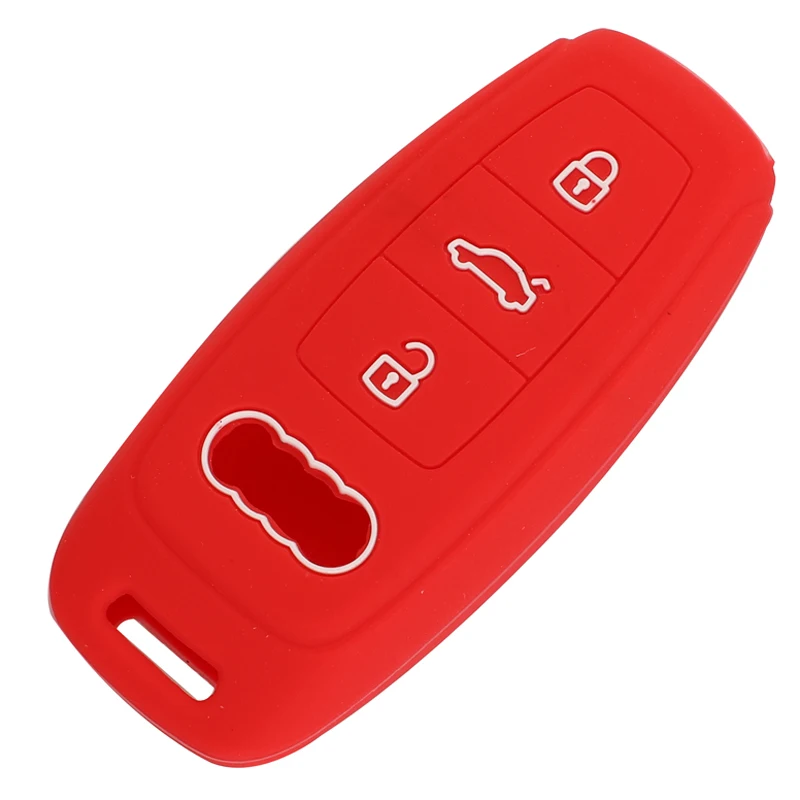 Keyforkess 30 pz/lotto Protector Car Key Caso Borsette Copertura di Chiave Per Audi A6L A7 A8 Q8 2018 2019 di Chiave Dell'automobile sacchetto di Car Styling - H2410ed57a6414ec3a5d0f54c19650181q