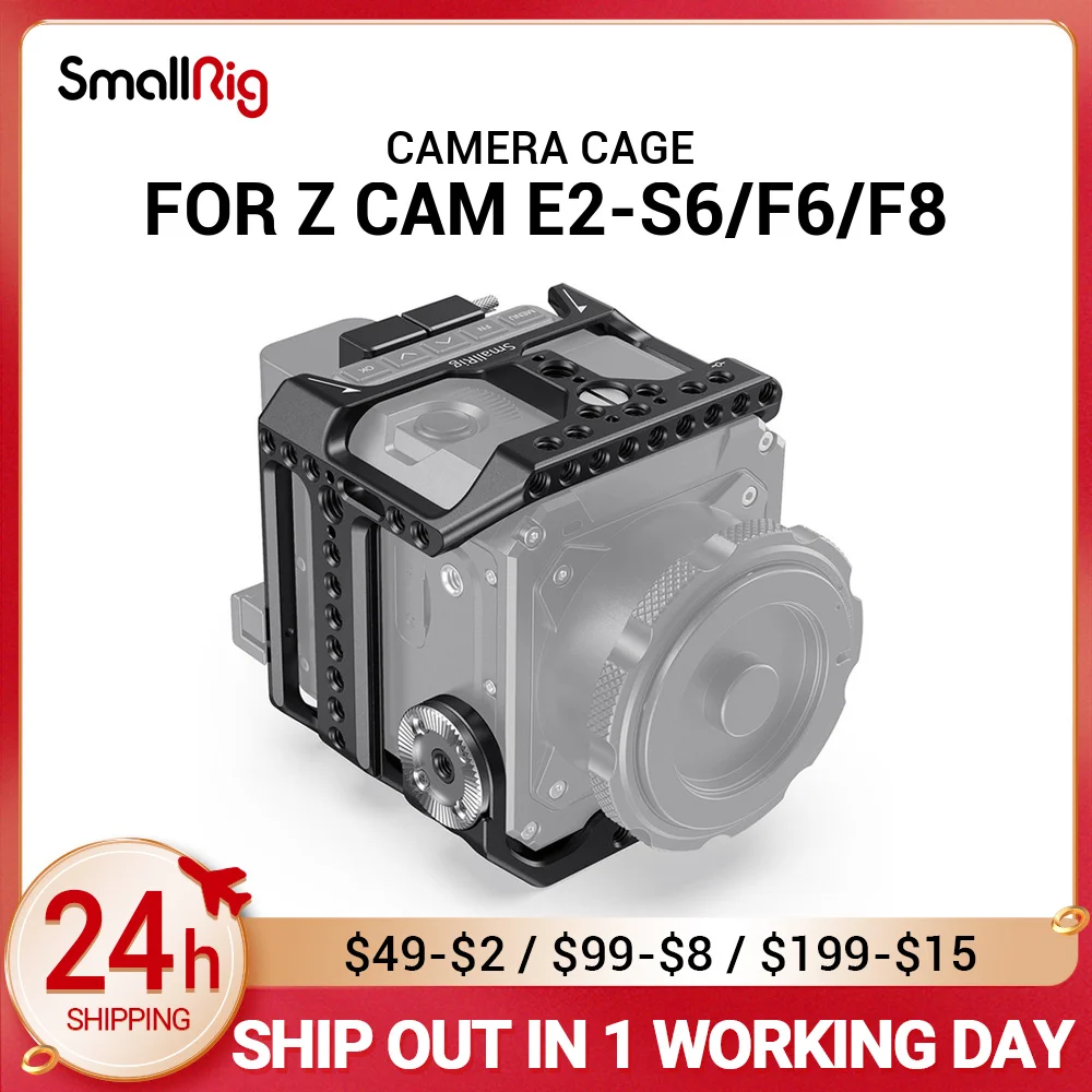 Клетка для камеры SmallRig S6 Z CAM E2-S6 / F6/F8 с розеткой Arri Rosette 2423 | Электроника