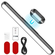 LEDs Under Cabinet Night Light Closet Light Kitchen Bedroom Lighting Wall Lamp With Magnetic Strip USB Remote Control