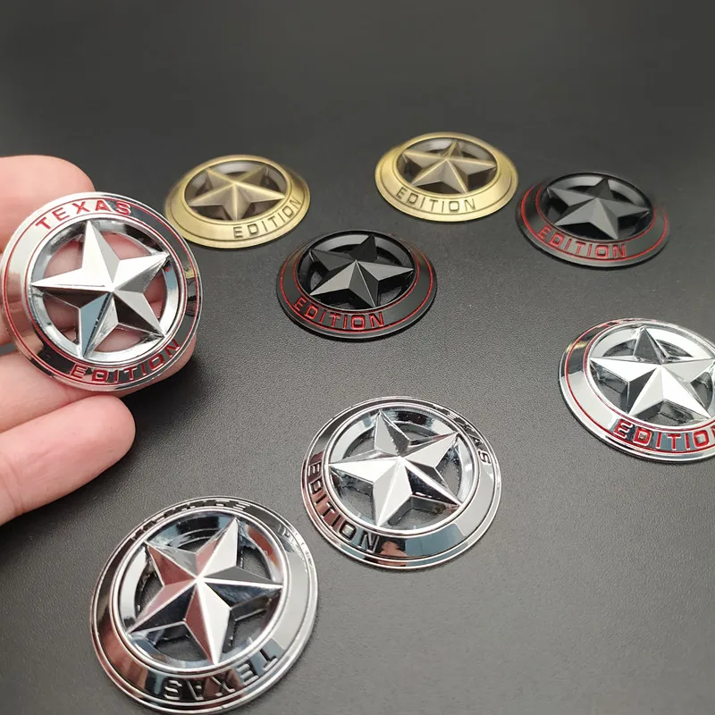 2 шт. автомобильный Стайлинг эмблема TEXAS EDITION логотип 3D металлическая наклейка