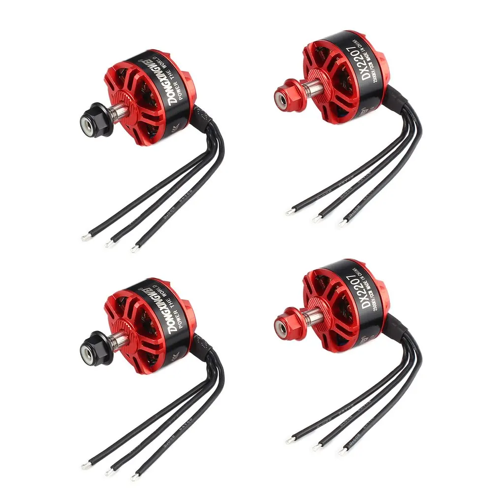 4 шт. DXW DX2207 2500KV 3-6S CW/CCW бесщеточный двигатель для RC гоночный Дрон Мультикоптер самолет вертолет Квадрокоптер самолет