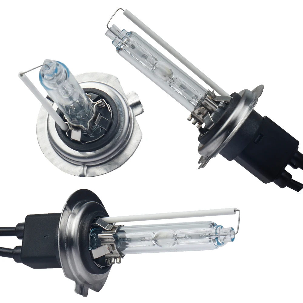 Original 35W HeartRay H1 4500K HID Bulbs Metal Base H7 5500K H11 9005 9006 D2H 6500K Fast Bright Car Xenon Light Bulb