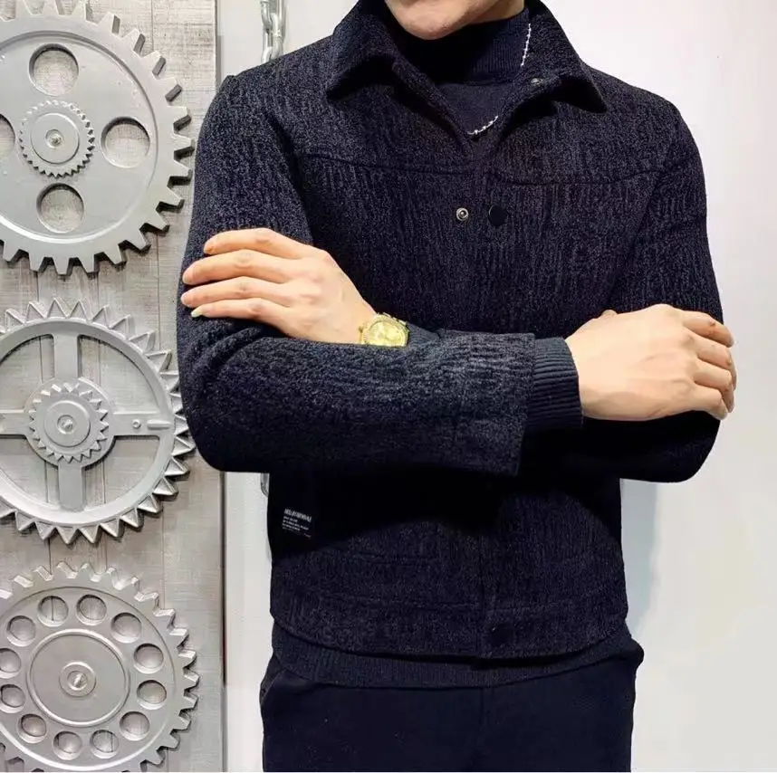AH10256, модные мужские пальто и куртки,, Подиумные роскошные, известный бренд, Европейский дизайн, вечерние, Стильная мужская одежда