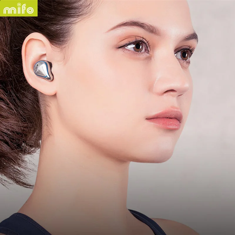 Новинка Mifo O5 Bluetooth 5,0 настоящая Беспроводная Bluetooth гарнитура бинауральные мини наушники-вкладыши HIFI водонепроницаемые наушники