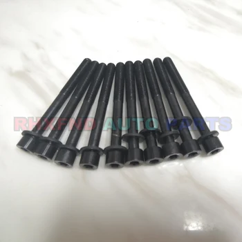 

10pcs Engine cylinder head bolt nut XUD9 XUD9A D9B XUD9 A L for hyundai LANTRA D for suzuki VITARA D BALENO SAMURAI