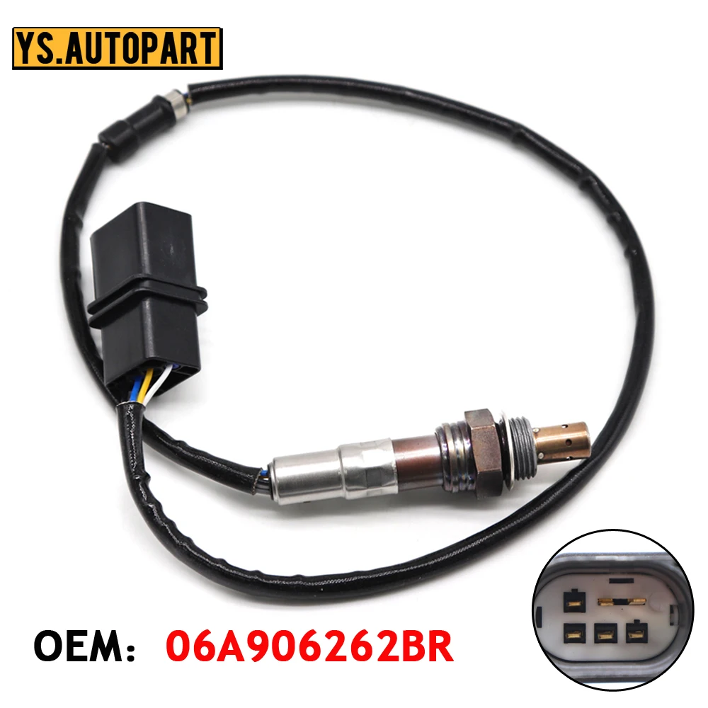 5 Wire Lambda O2 Oxygen Sensor For Audi A3 Seat Altea MPV XL Leon Hatchback Toledo Skoda Octavia Estate V W 1.6 06A906262BR | Автомобили и