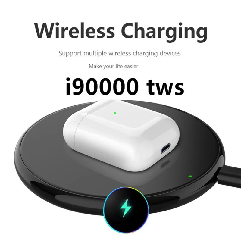 i90000 Tws Support the latest ios13 system1:1 Smart Sensor Wireless Bluetooth Earphones 1536U PK 1536P H1 W1chip i10 i1000 i200