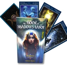 

Book Of Shadows Tarot 78 Cards Taro Wayta for Home Boarding Games Playing Cards Oracle Deck English Verson with PDF Guide Book