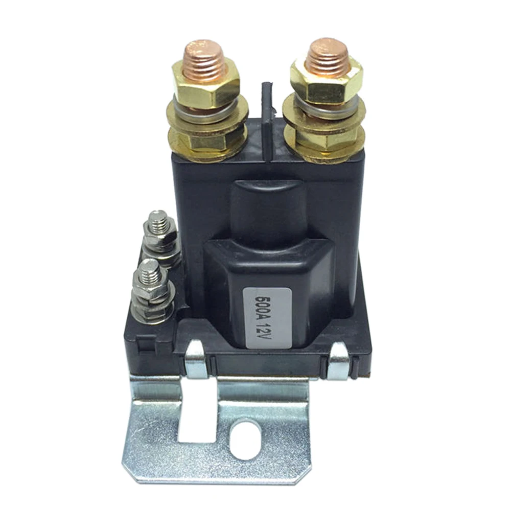 

Hot 4 Pin SPST Car Auto Start Relay Contactor 12V 500A Double Battery Isolator Off On Control Start relay for Forklift Engineer