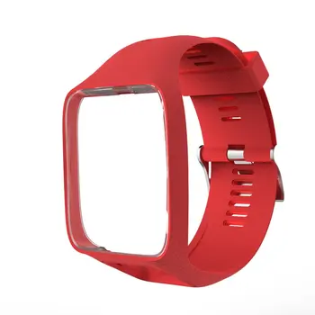 

Soft Silicone Replacement Watchband for Tom Tom 2 3 Series Watch Strap Wrist Band Strap For TomTom Runner 2 3 GPS Watch
