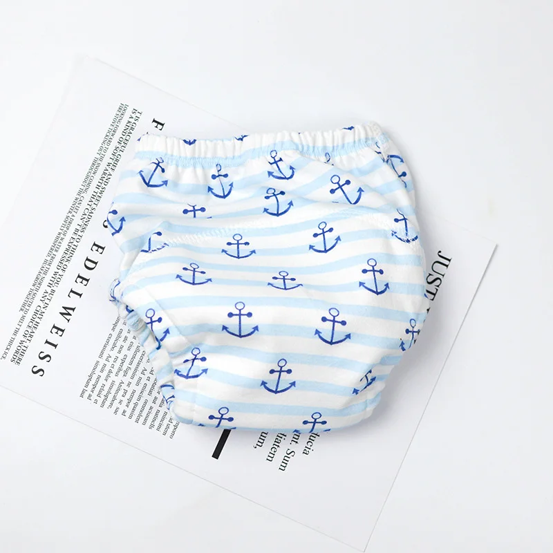 1Pcs Baby Diapers Cute Waterproof Partition Diapers Newborn Cotton Diaper Cover For Children Training Pants washable Diapers