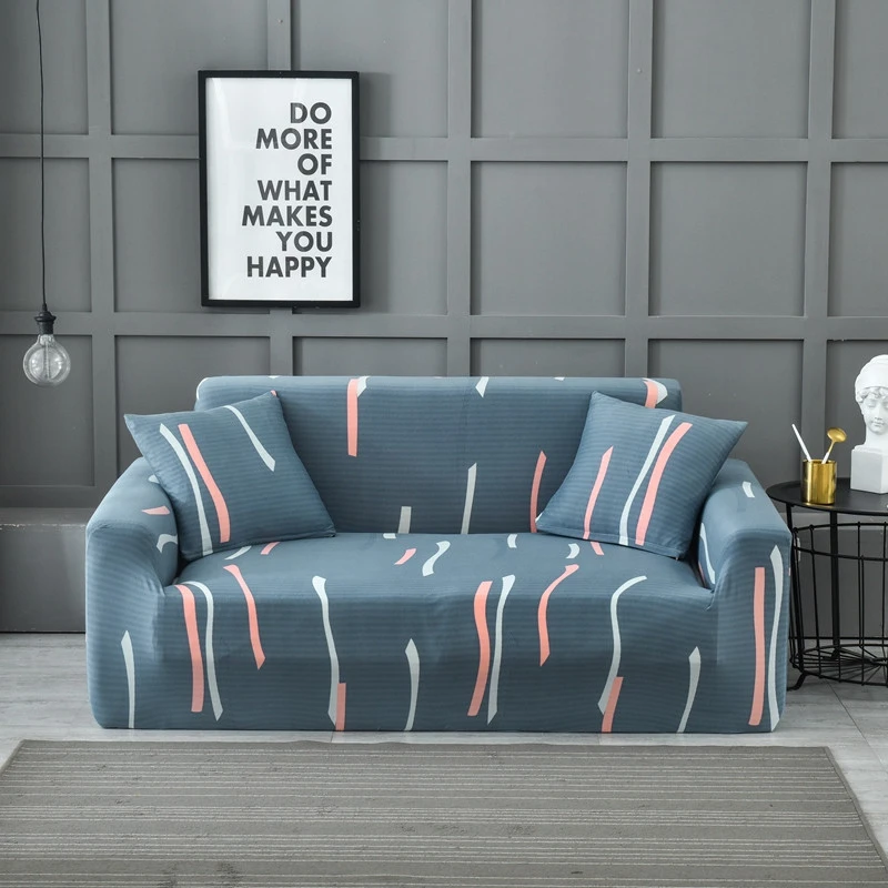 Эластичный чехол на диван плотно обертывается все включено секционные кушетки Чехлы для кресел для гостиной 1 2 3 4 местный диван - Цвет: 14