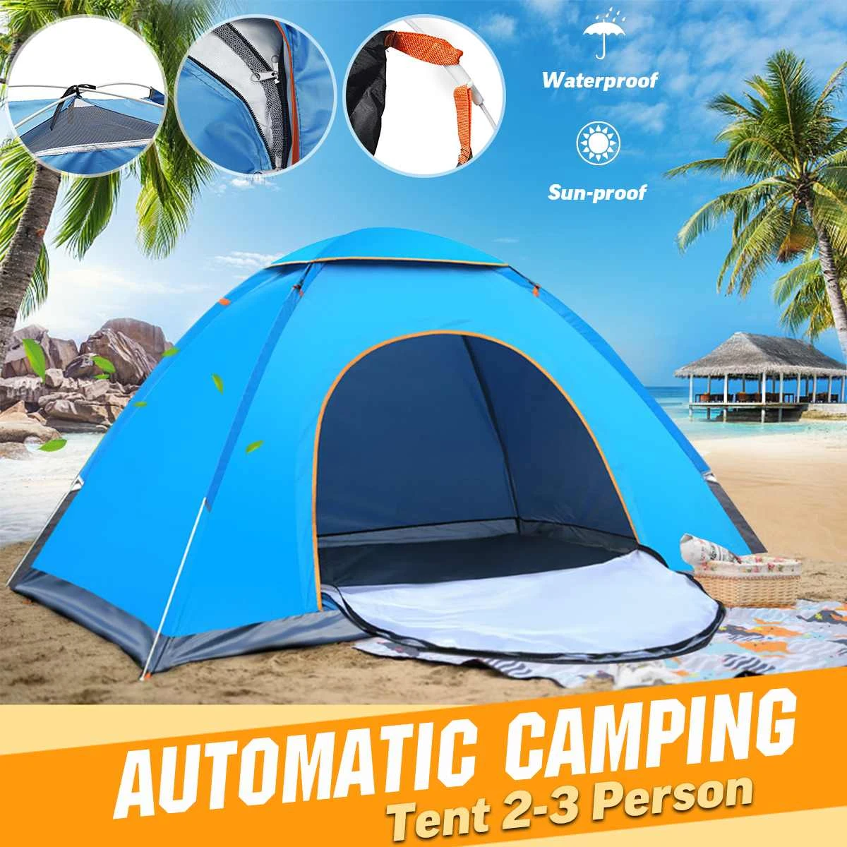easy foldable tent