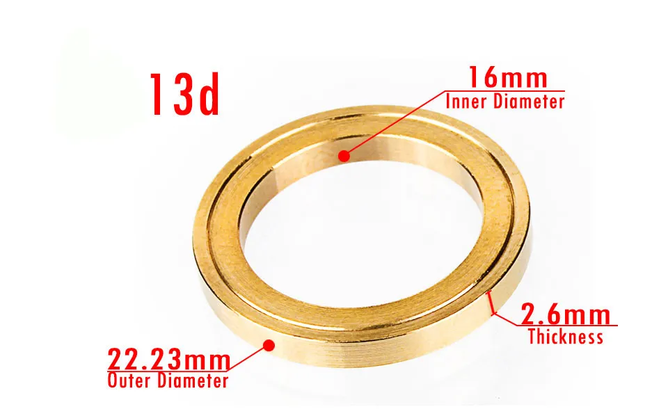Z-LEAP 5 шт. 22,23/20/16 мм прокладки алмазный пильный диск Медь шайба отрезной диск переходное кольцо циркулярная пила отверстие инструмент для преобразования