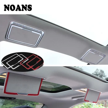 

NOANS Auto Car-styling Make Up Mirror Decorative Frame Covers Stickers For Mercedes Benz W205 C GLC Class 2014-2018 Accessories