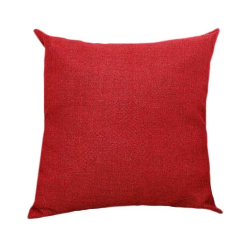 HOT SALE Pillowcase Simple Plain Decorative Cushion Cover Home Decoration Products Sofa Car Chair Pillow Case