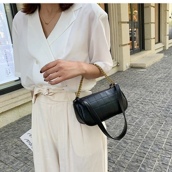 

Summer Women's Bag 2020 Popular New Fashion Joker Shoulder Underarm Bag Messenger Bag