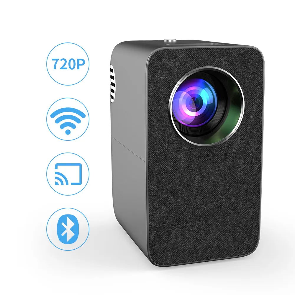 CAIWEI Led Projector Full Hd 720P Resolution Home Theater Video 4200 Lumens Wireless Airplay Freeshipping Beamer | Электроника