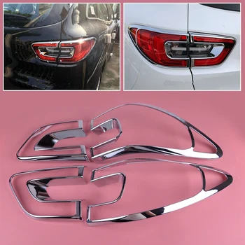 

CITALL 4pcs ABS Rear Tail Light Lamp Cover Trim Molding Frame Fit For Renault Kadjar 2015 2016 2017