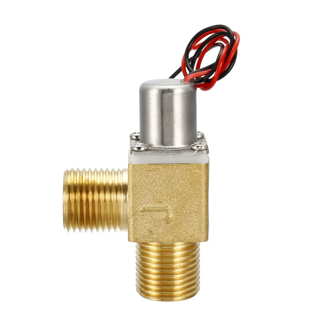 Uxcell импульсный электромагнитный клапан G1/2 DC3.6V вертикальный медный наружный клапан с фильтром