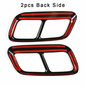 

Exhaust Exhaust Muffler Cover Mufflers Cover Rear Car 1 Pair Replacement