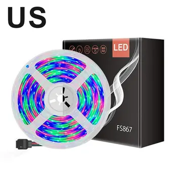 

Waterproof LED Rope Light 5M LED Strip Light Smart Phone Control LED Tape Sync with Music String Lighting
