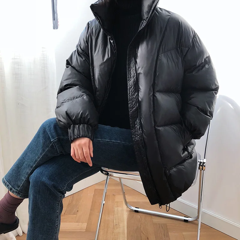 Mooirue, зимняя Осенняя парка, корейское повседневное пальто, пальто с хлопковой подкладкой, утепленная, свободная, с хлопковой подкладкой, свободная одежда