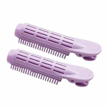 

Hair Styling Tools Convenient Hairstyle Care Durable Plastic Curly Hair Fluffy Clip 2pcs Hair Curler