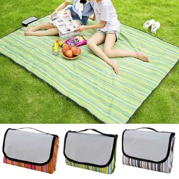 

High Quality 150*200CM Folding Waterproof Camping Mat Portable Outdoor Travel Picnic Blankets For Climbing Hiking Beach