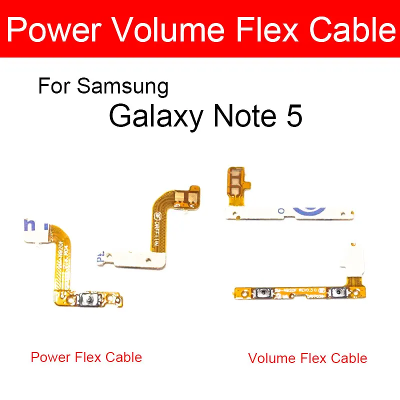 Гибкий кабель для Samsung Galaxy Note 5 SM N920A N920F N920I N920P N920R N920V N9200|Шлейфы мобильных