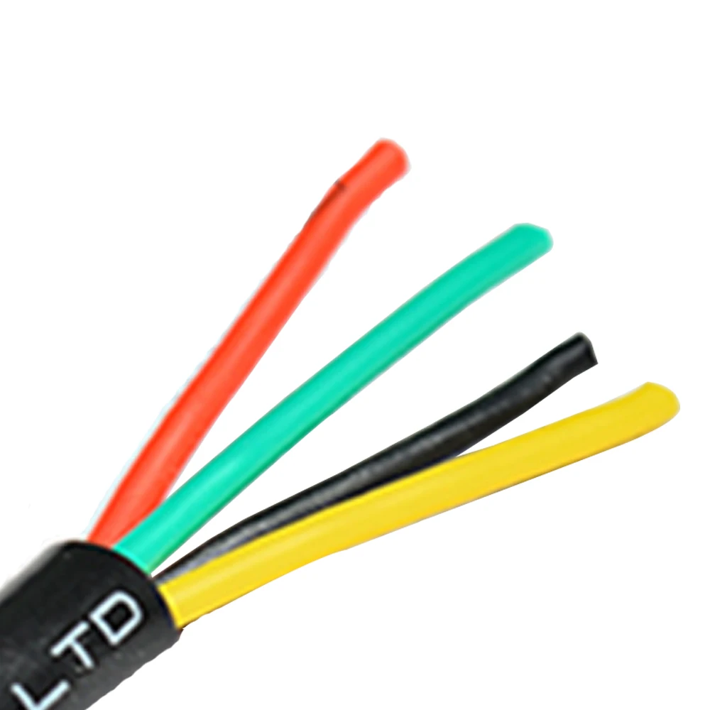 SHENGPAI H05SS F 108 градусов 300 В черный 2*4 0 мм 3*4 оболочка силиконовый резиновый
