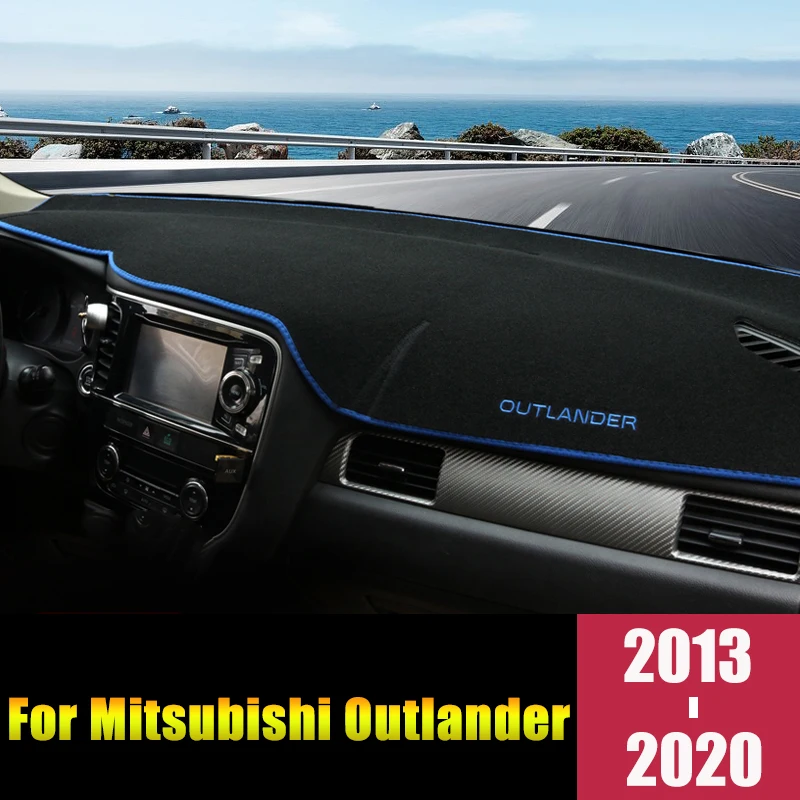 Для Mitsubishi Outlander 3 2013 2017 2018 2019 2020 приборной панели автомобиля крышка коврик козырек