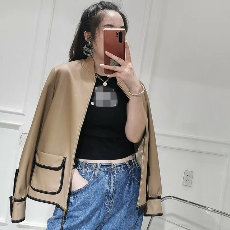 Рисунок 3 - Женская куртка-бомбер из натуральной кожи