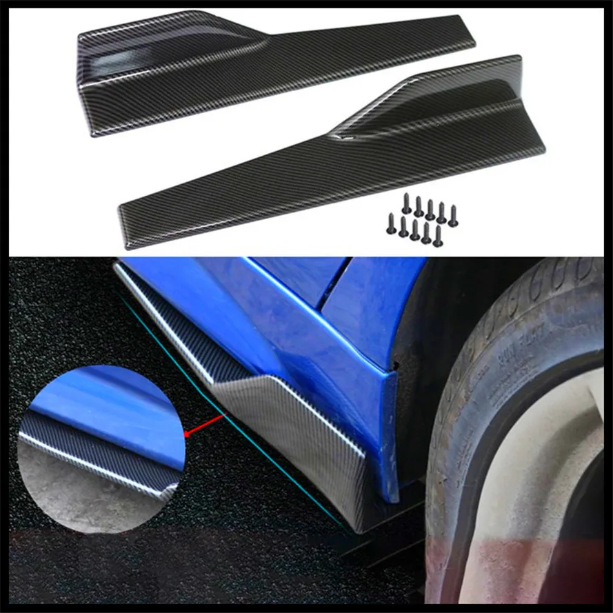 

Car Body Side Skirt Splitters Winglet Wings Bumper for YAMAHA Renault Trucks Dacia Citroen Kenworth Infiniti Skoda Octavia A7