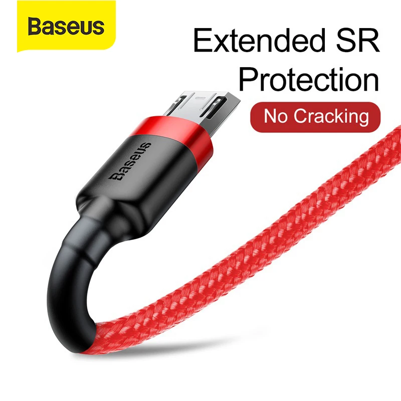 Кабель Micro USB Baseus, кабель для быстрой зарядки 2,4 А, кабель для передачи данных для мобильных телефонов samsung, Xiaomi, Android|Кабели для мобильных телефонов| | АлиЭкспресс