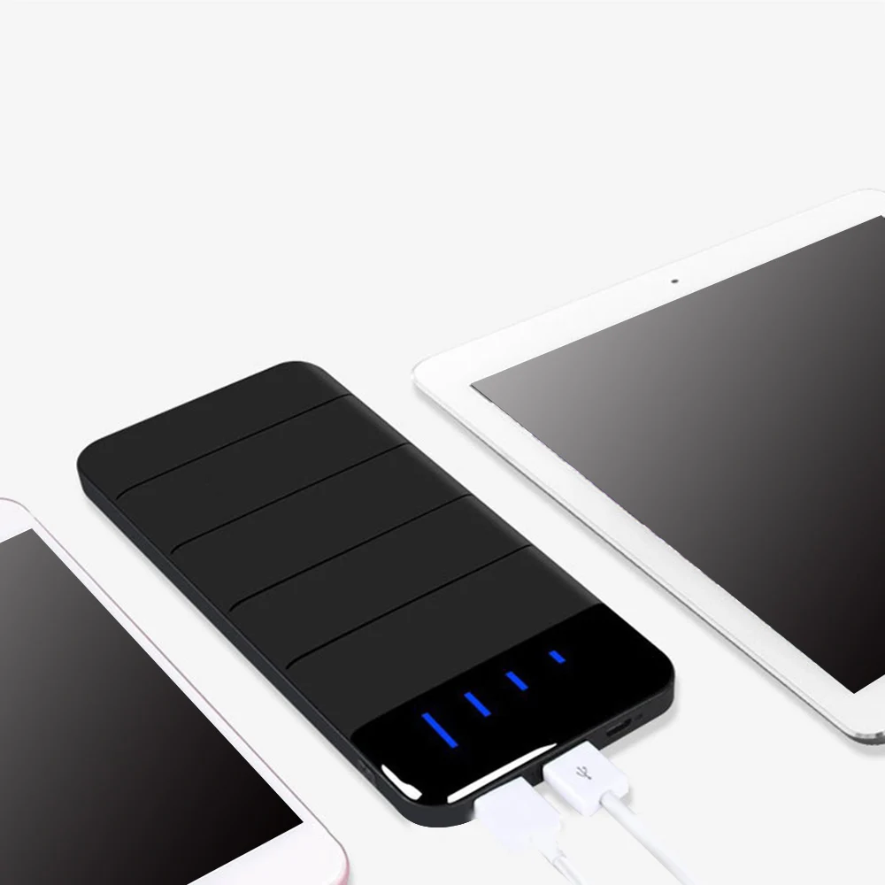 Складная солнечная панель Батарея 10000mAh солнечные батареи для телефонов зарядное устройство