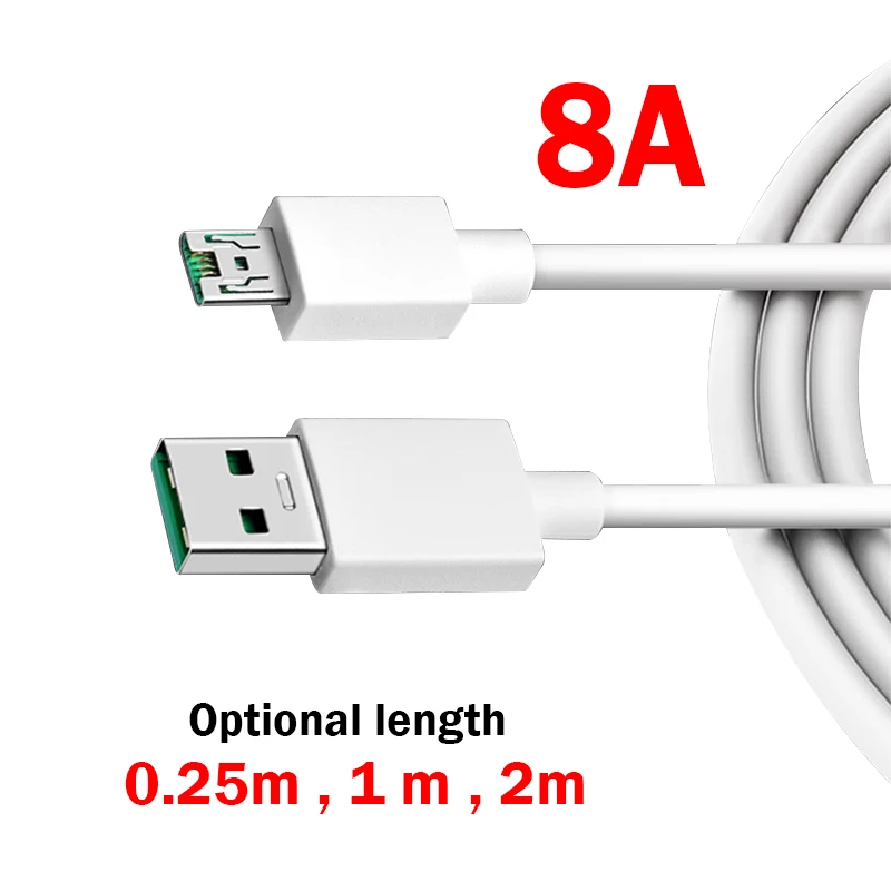 USB кабель для зарядки и передачи данных OPPO flash r7 r9s r11 r15 r9plus оригинал 2 м| |