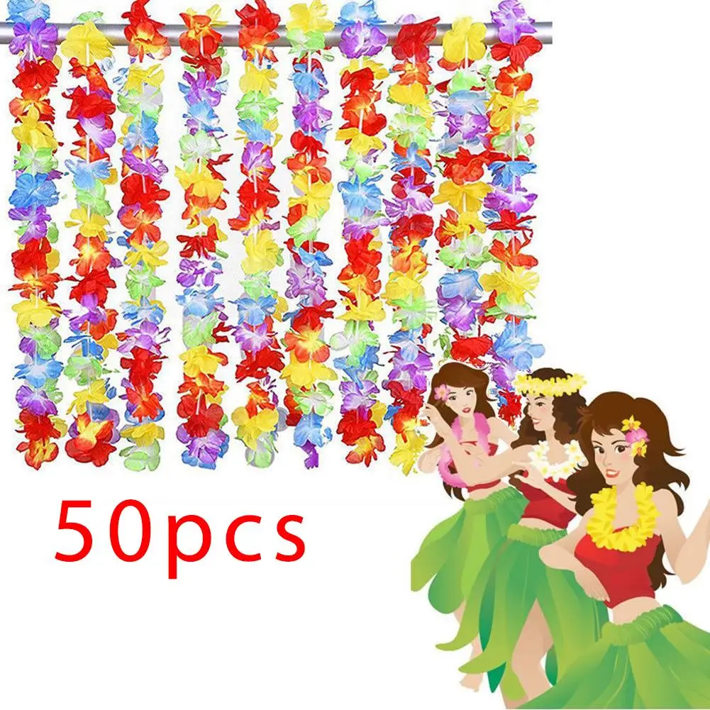 Гирлянда из цветных тканей 50 шт. | Дом и сад